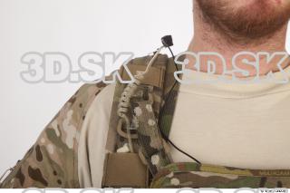 Soldier in American Army Military Uniform 0049